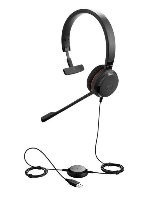 JABRA AUDIFONOS EVOLVE 30 LL ALAMBRICO 3.5MM-USB - Imagen 3