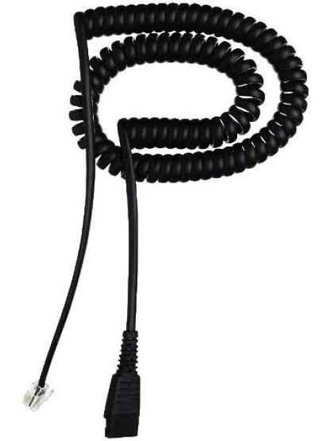 JABRA CABLE QD MACHO - RJ-9 MACHO 2 METROS NEGRO