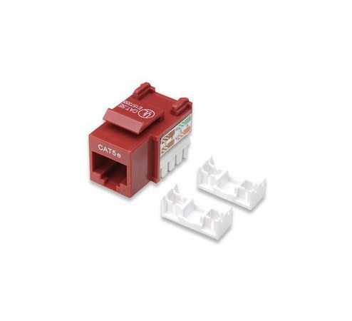 INTELLINET JACK CATEGORIA 5E RJ-45 ROJO - Imagen 2