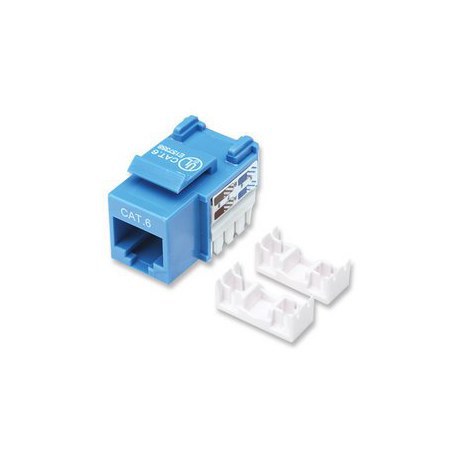 INTELLINET JACK CATEGORIA 6 RJ-45 AZUL - Imagen 2