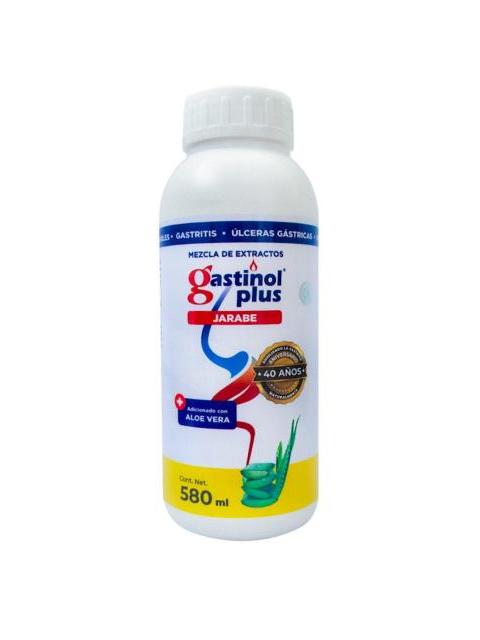 JARABE GASTINOL PLUS ADIC. CON ALOE VERA 580 ML PARA ESTOMAGOS HI UTRILLA ALT