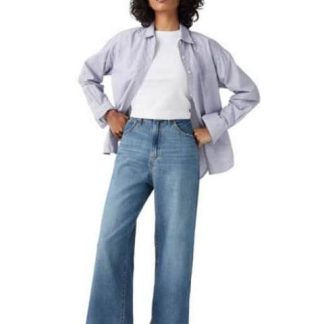 JEANS BAGGY CINTURA ALTA GRIS LEVIS STRAUSS