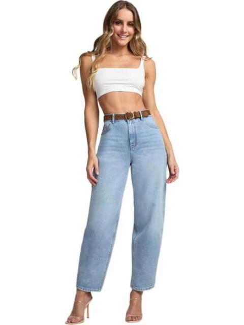 JEANS BARRIL GRIS SEVEN JEANS