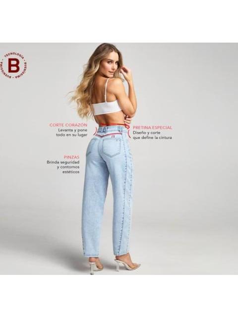 JEANS BARRIL GRIS SEVEN JEANS - Imagen 6