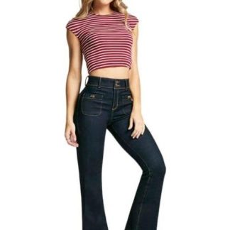 JEANS CAMPANA GRIS SEVEN JEANS