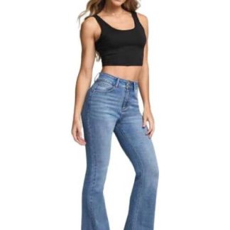 JEANS CAMPANA GRIS SEVEN JEANS