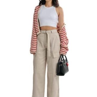 JEANS CARGO BEIGE SANTA LOLA