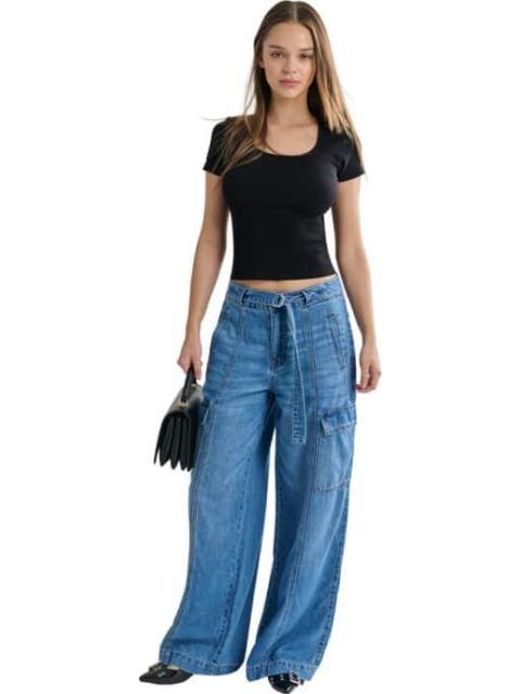 JEANS CARGO GRIS SANTA LOLA - Imagen 2