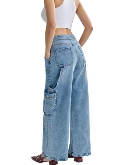 JEANS CARGO GRIS SANTA LOLA - Imagen 3