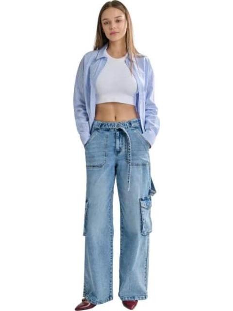 JEANS CARGO GRIS SANTA LOLA - Imagen 4