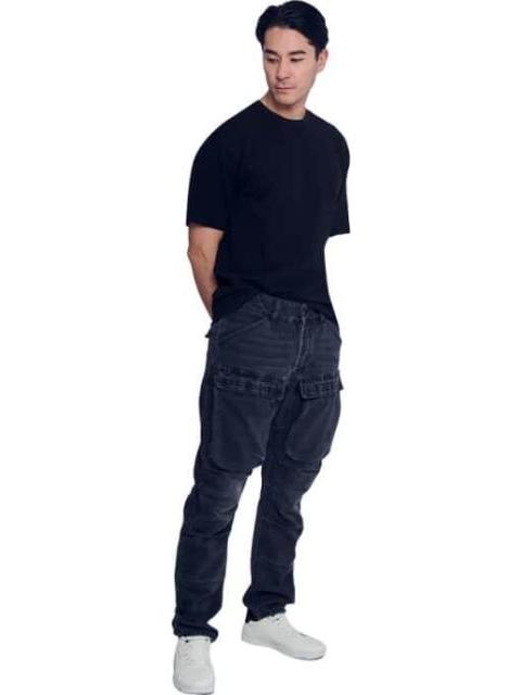 JEANS CARGO NEGRO HARD SODA - Imagen 3