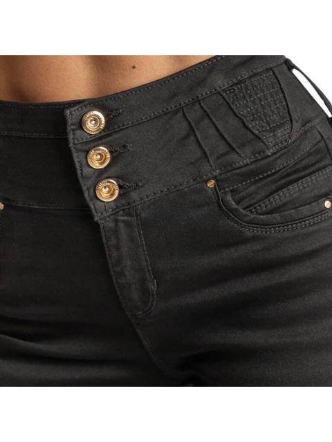 JEANS CINTURA ALTA NEGRO FERGINO - Imagen 6