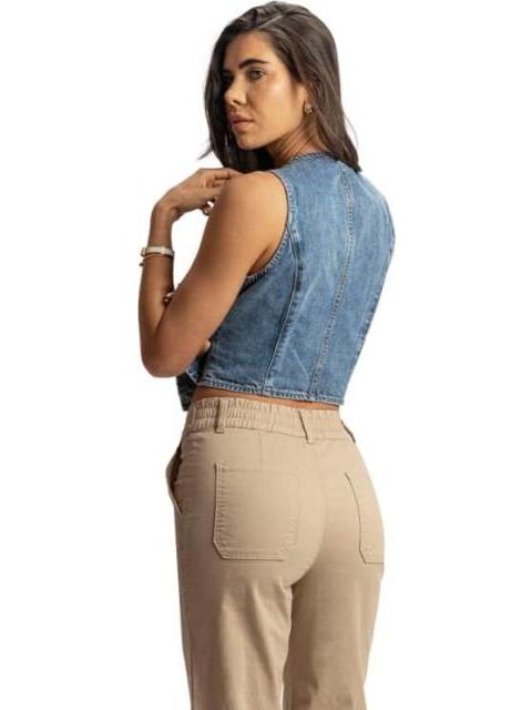 JEANS CINTURA REGULAR BEIGE FERGINO - Imagen 4