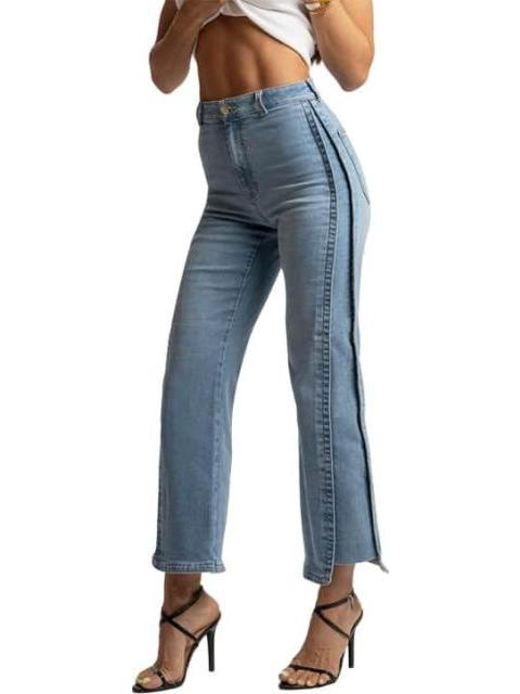 JEANS CINTURA REGULAR BLEACH FERGINO - Imagen 3