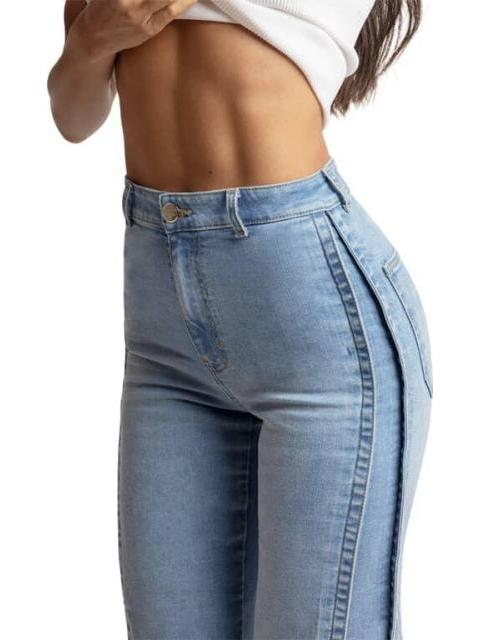 JEANS CINTURA REGULAR BLEACH FERGINO - Imagen 4