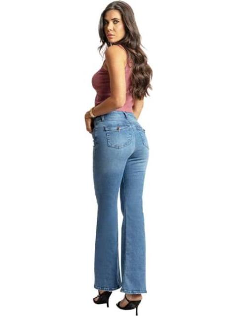 JEANS CINTURA REGULAR GRIS FERGINO - Imagen 2