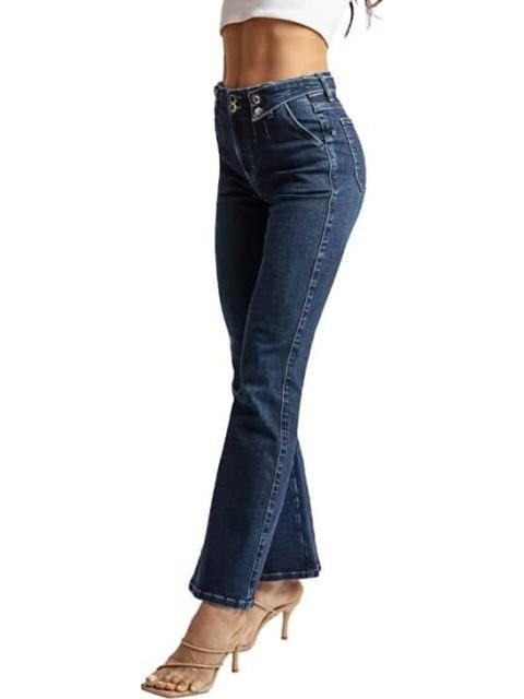 JEANS CINTURA REGULAR GRIS FERGINO - Imagen 4