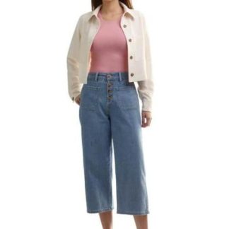 JEANS CULOTTE GRIS ATMOSPHERE DNM