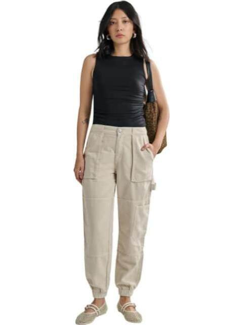 JEANS JOGGER BEIGE ATMOSPHERE DNM
