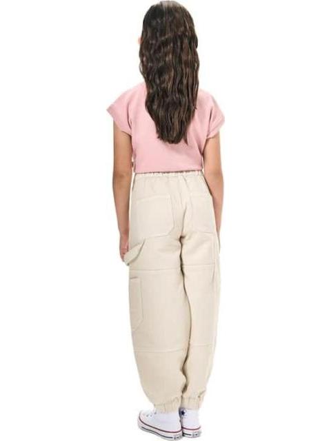 JEANS JOGGER BEIGE ATMOSPHERE DNM - Imagen 2