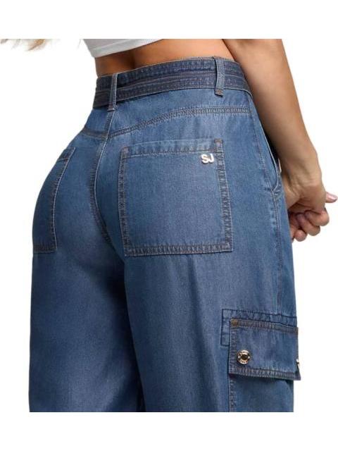 JEANS JOGGER CARGO GRIS SEVEN JEANS - Imagen 4