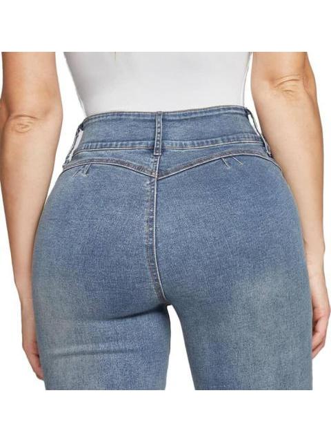 JEANS SUPERSKINNY GRIS SEVEN JEANS - Imagen 4