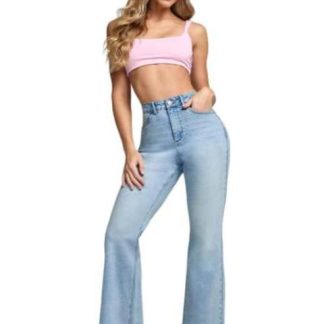 JEANS SEMICAMPANA GRIS SEVEN JEANS