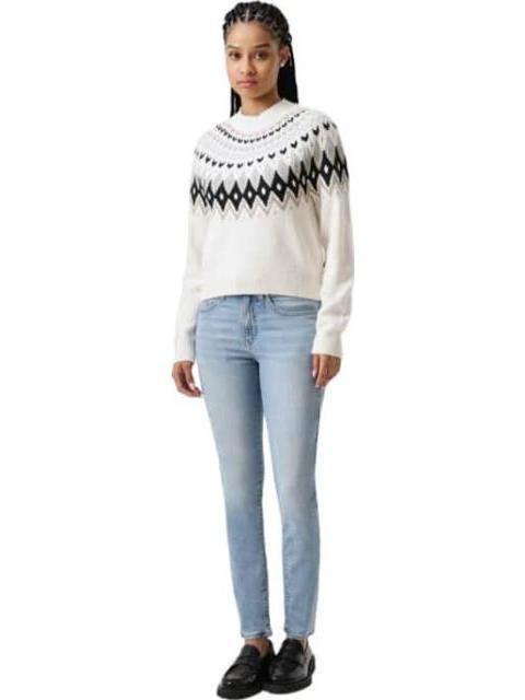 JEANS SKINNY CINTURA ALTA BLEACH LEVIS STRAUSS