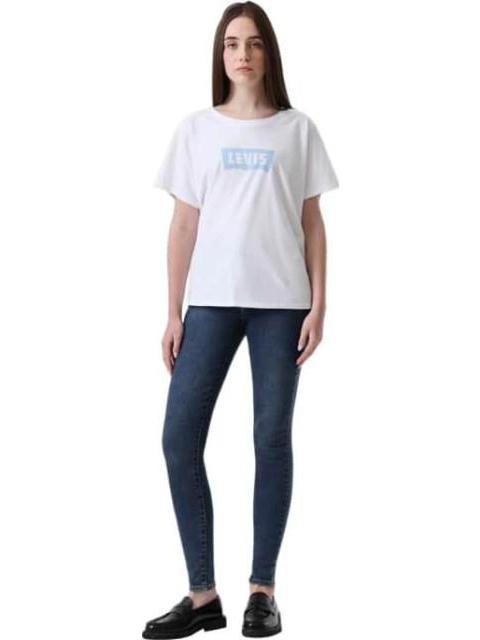 JEANS SKINNY CINTURA ALTA GRIS LEVIS STRAUSS