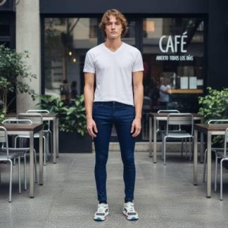 JEANS SKINNY FIT AZUL INDIGO HPC POLO