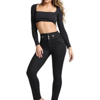 JEANS SKYNNY NEGRO SEVEN JEANS