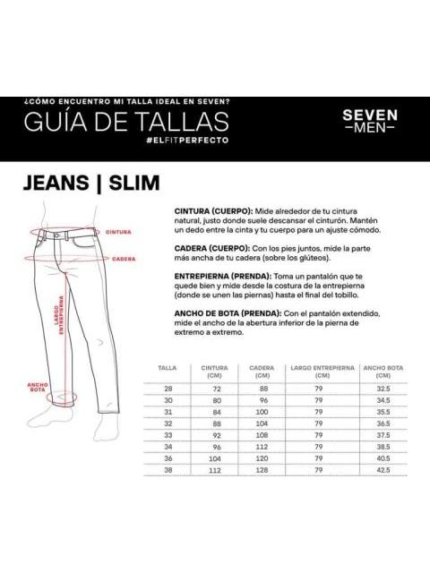 JEANS SLIM NEGRO SEVEN JEANS - Imagen 6