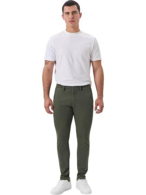 JEANS SLIM VERDE OLIVO HARD SODA