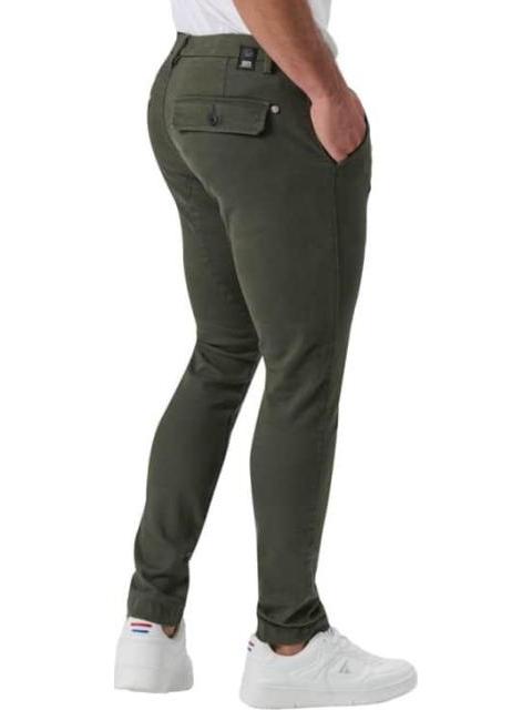 JEANS SLIM VERDE OLIVO HARD SODA - Imagen 3