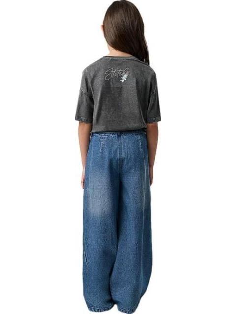 JEANS STITCH ANGEL GRIS DISNEY - Imagen 2