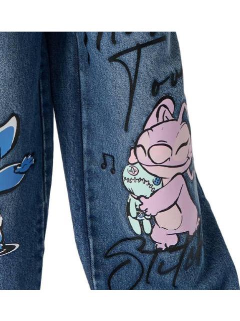 JEANS STITCH ANGEL GRIS DISNEY - Imagen 6
