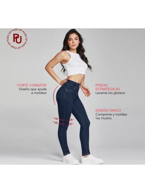 JEANS SUPERSKINNY AZUL INDIGO SJ BY SEVEN JEANS - Imagen 6