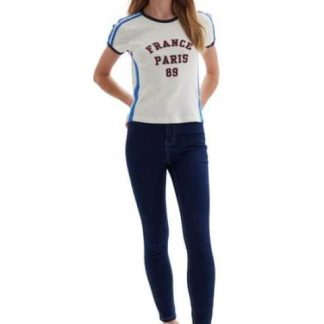JEANS SUPERSKINNY CINTURA ALTA AZUL INDIGO ATMOSPHERE DNM