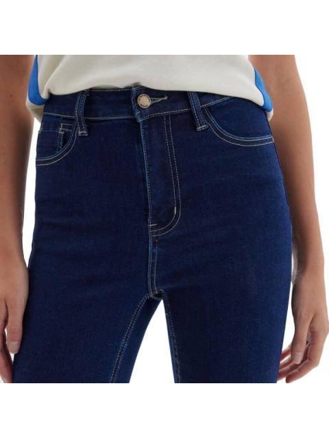 JEANS SUPERSKINNY CINTURA ALTA AZUL INDIGO ATMOSPHERE DNM - Imagen 3