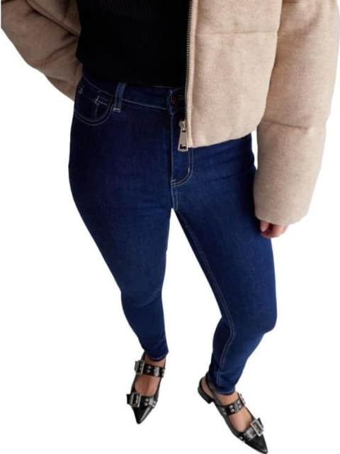 JEANS SUPERSKINNY CINTURA ALTA AZUL INDIGO ATMOSPHERE DNM - Imagen 6