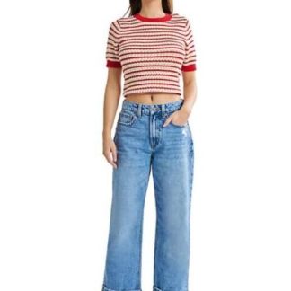 JEANS WIDE LEG GRIS ATMOSPHERE DNM