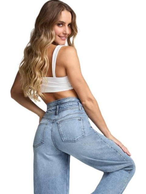 JEANS WIDE LEG GRIS SEVEN JEANS - Imagen 4