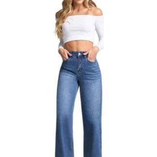 JEANS WIDE LEG GRIS SJ BY SEVEN JEANS