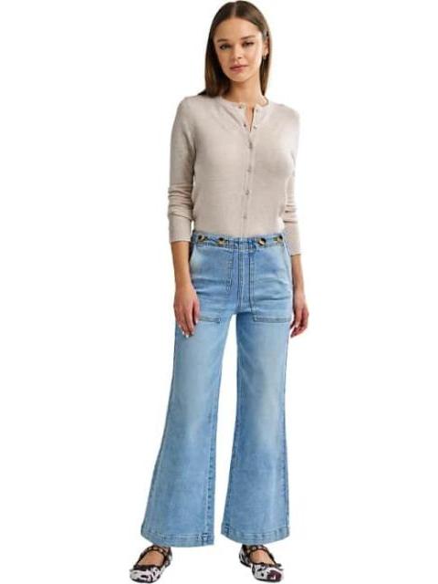 JEANS WIDELEG BLEACH ATMOSPHERE DNM - Imagen 2