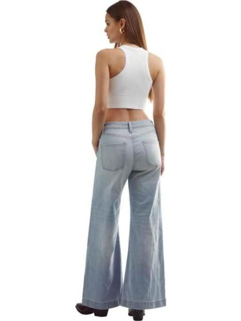 JEANS WIDELEG BLEACH ATMOSPHERE DNM - Imagen 4