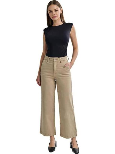JEANS WIDELEG CAMEL ATMOSPHERE DNM