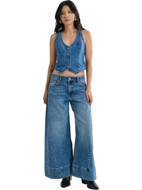 JEANS WIDELEG GRIS ATMOSPHERE DNM - Imagen 2