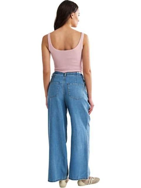 JEANS WIDELEG GRIS ATMOSPHERE DNM - Imagen 3