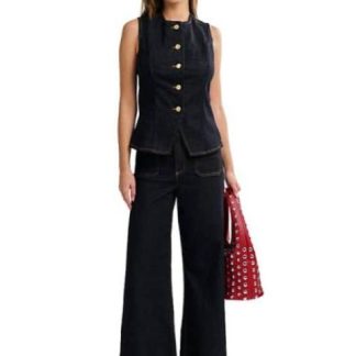 JEANS WIDELEG NEGRO ATMOSPHERE DNM