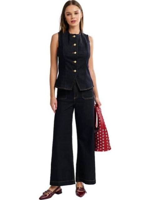 JEANS WIDELEG NEGRO ATMOSPHERE DNM